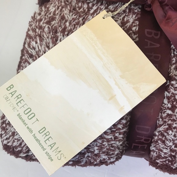 BAREFOOT DREAMS Cozy Chic Blanket Throw NEW TAG - Picture 3 of 16